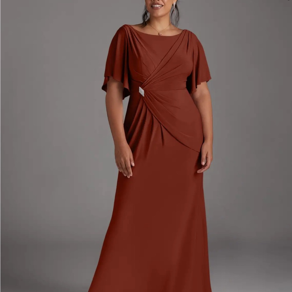 Azazie “Louanne” Terracotta Dress